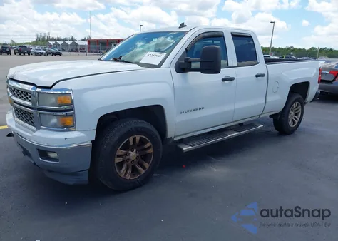 2014 Chevrolet Silverado 1500 1Lt из США, поврежденный, VIN 1GCRCREH6EZ351810